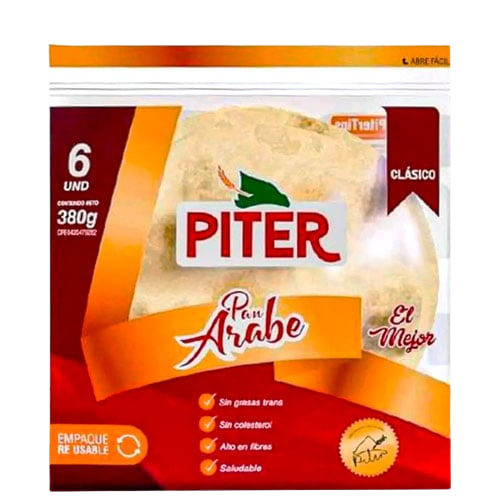 Pan Árabe Blanco Clásico